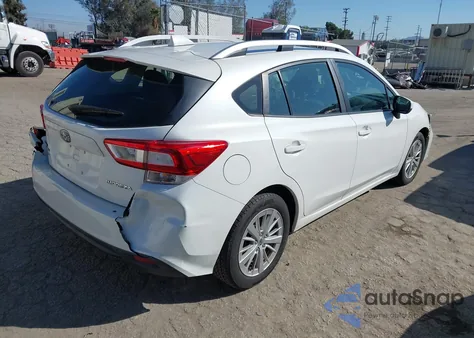 2018 Subaru Impreza 2.0I Premium from USA, damaged, VIN 4S3GTAB62J3724625
